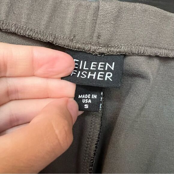 ✨ Eileen Fisher Gray Pull On Dress Pants Small Style P149 - Picture 5 of 10